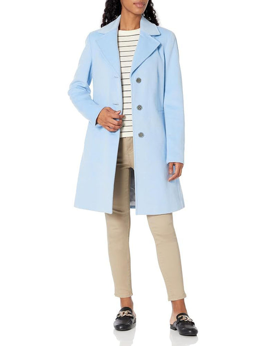 SA Wares – Luxury Women’s Long Wool Coat | Elegance That Warms Your Soul | Calvin Klein Blend coat